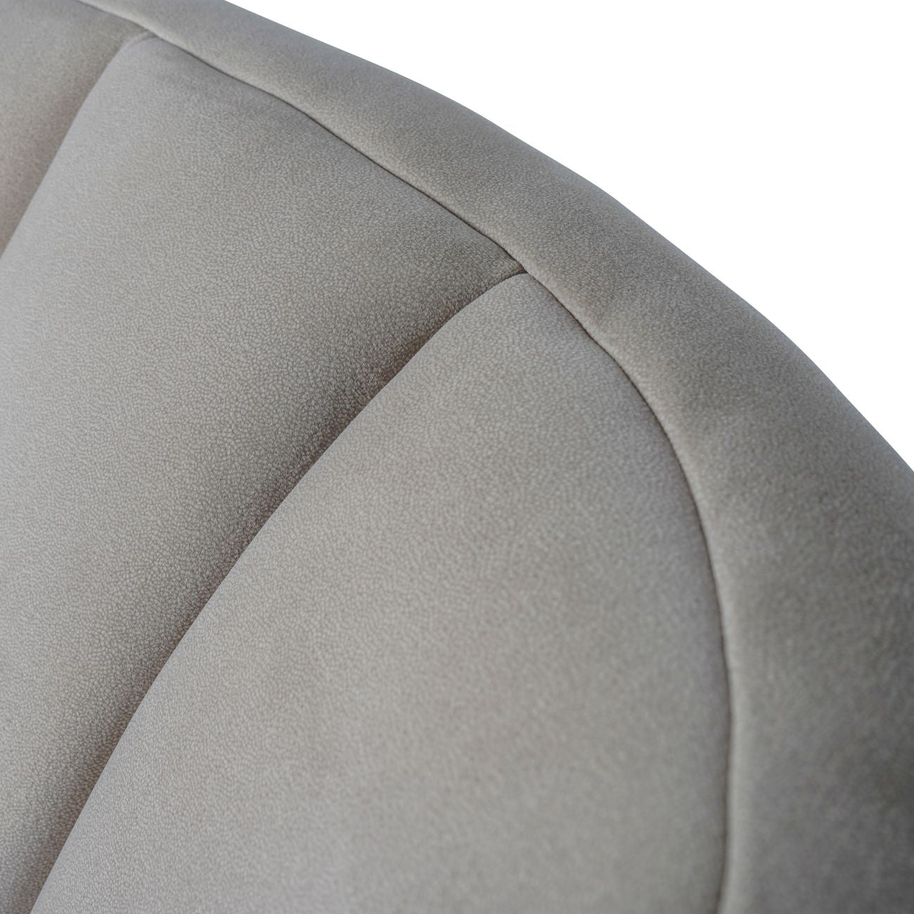 Rothbury Soft Taupe Ribbed Upholstered Wingback Armchair